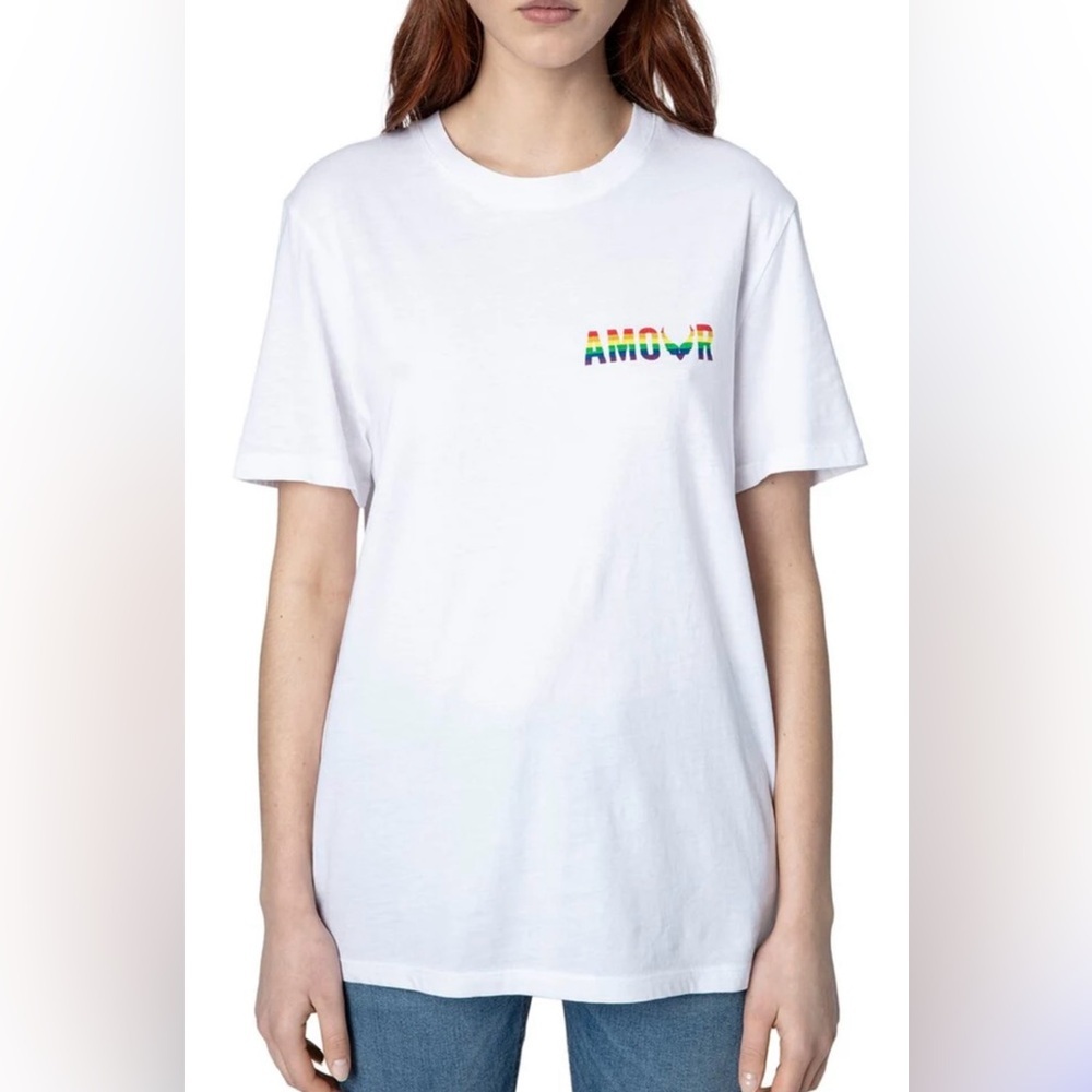ZADIG & VOLTAIRE
TOMMY AMOUR WINGS
FLAG T-SHIRT XS